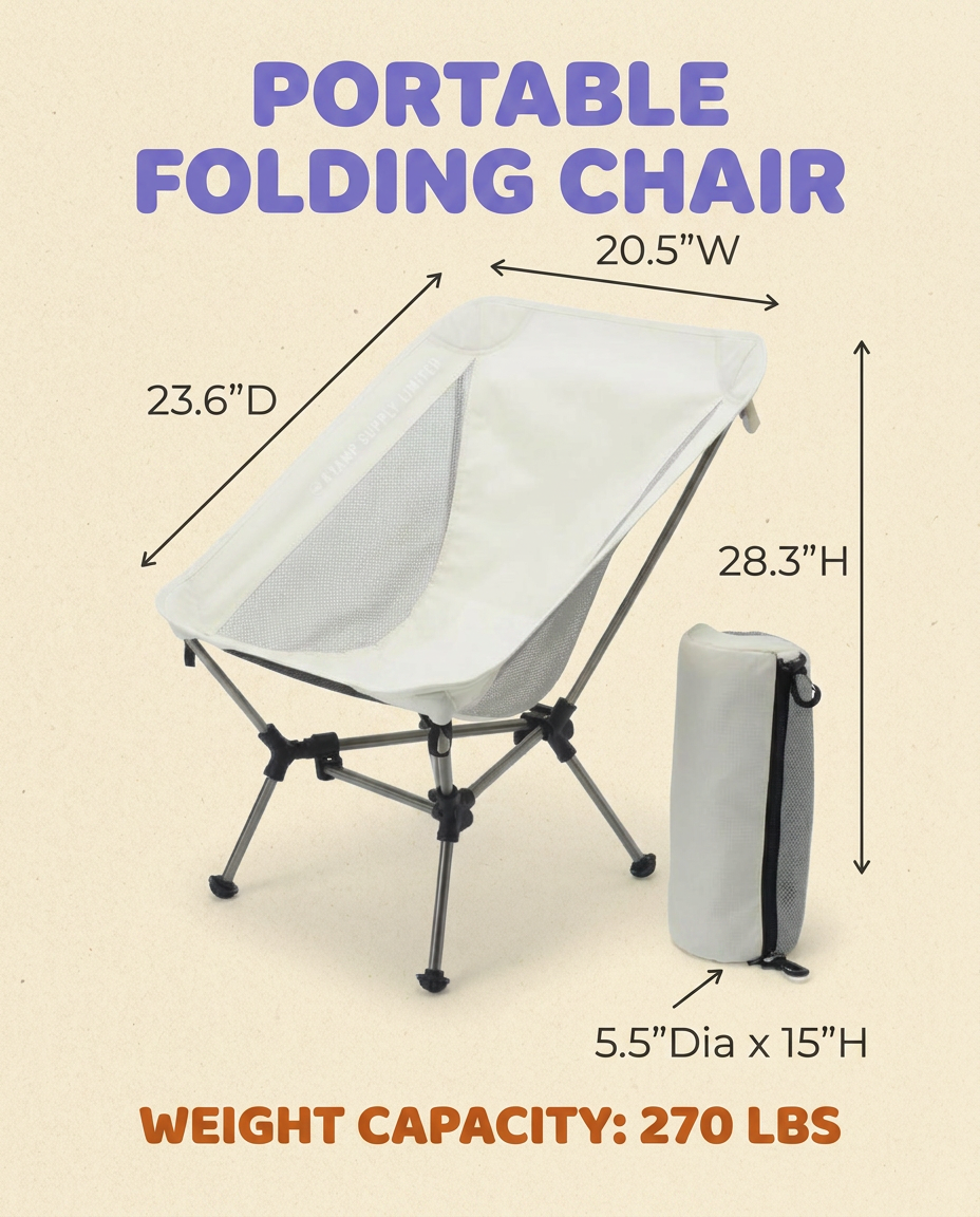 Cream Capy chair dimension