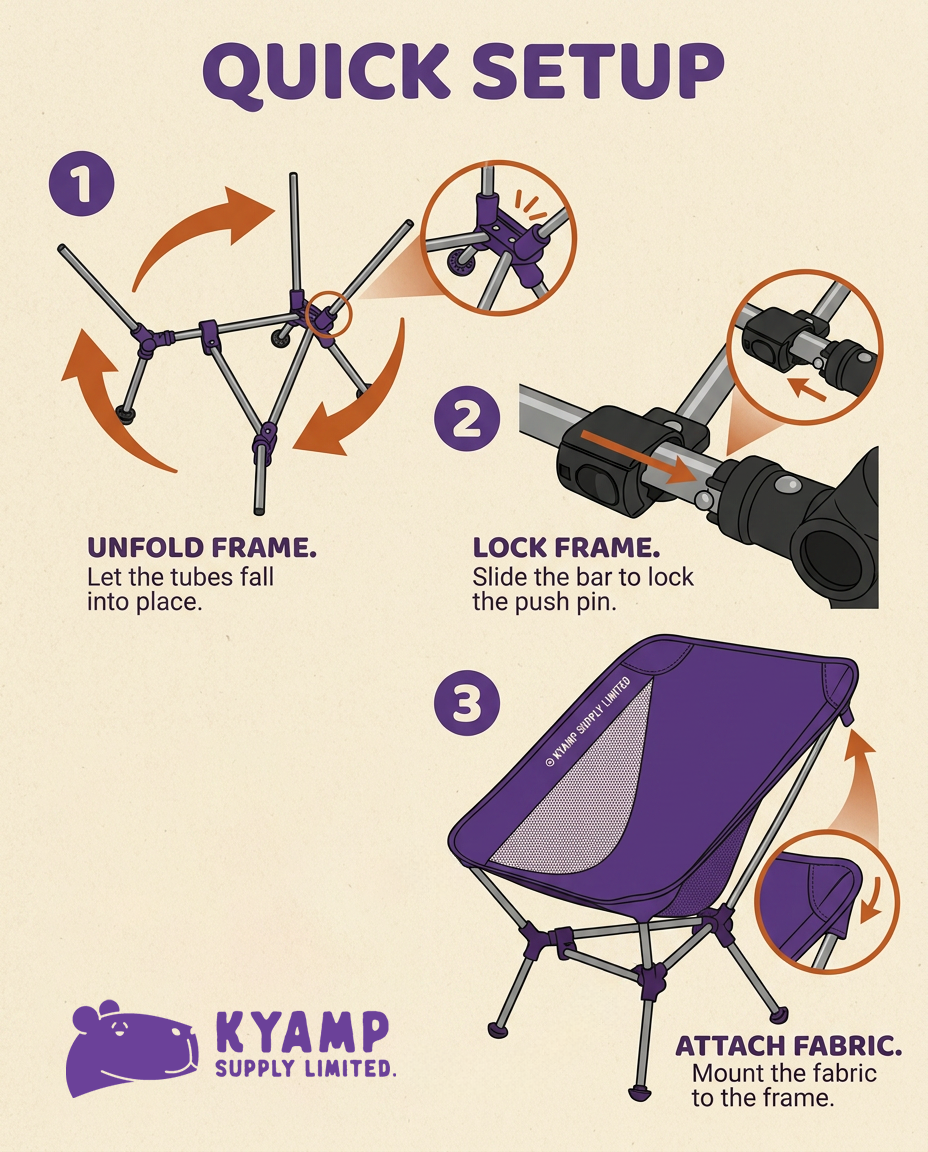 Capy Chair Setup instruction