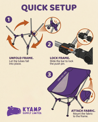 Capy Chair Setup instruction